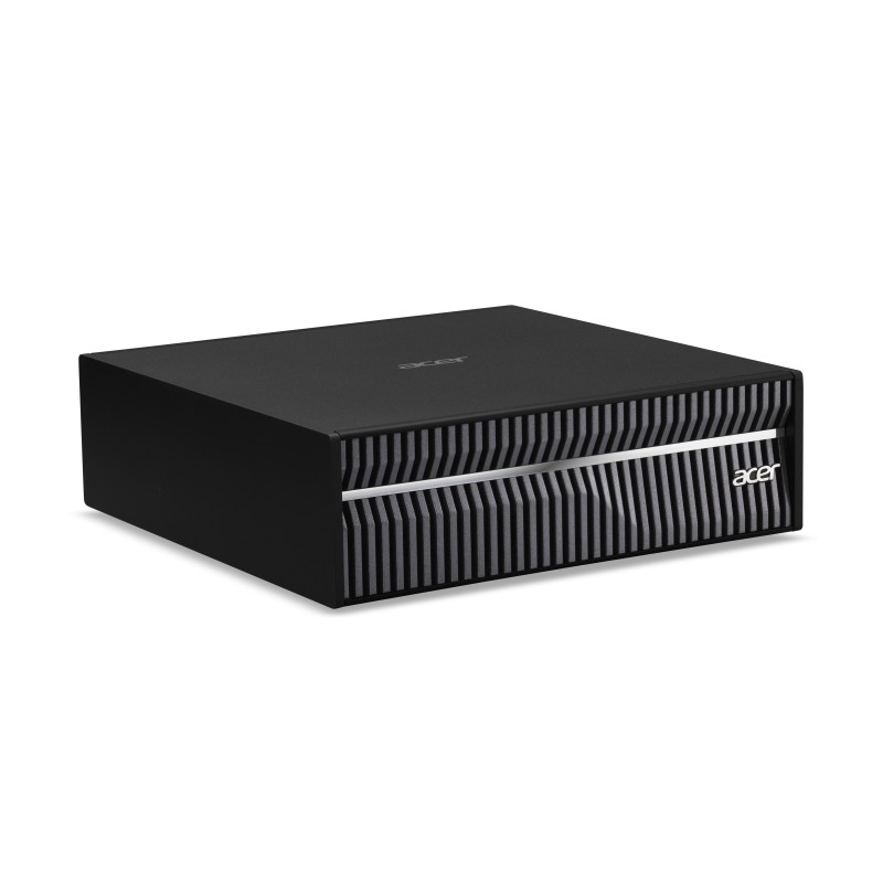 Acer Veriton GN100 AI-006 GB10 128 Go LPDDR5x-SDRAM 2 To SSD DGX OS Mini PC Station de travail Noir, Gris
