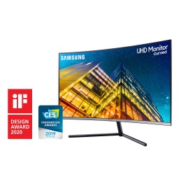 Samsung UR59C pantalla para PC 81,3 cm (32") 3840 x 2160 Pixeles 4K Ultra HD LED Gris