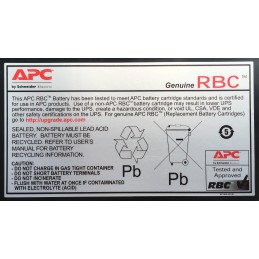 APC Ersatzbatterie APCRBC118 (OEM)