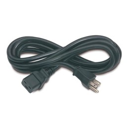 APC Pwr Cord, 15A, 100-120V, C19 to 5-15 Negro 2,5 m