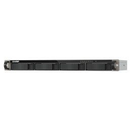 QNAP TS-432XeU NAS Rack (1 U) 4 Go DDR4 0 To QNAP QTS Noir, Gris