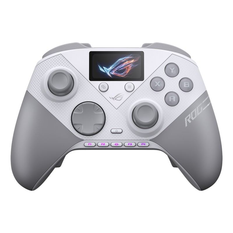 ASUS ROG Raikiri II Pro Bianco Bluetooth RF USB Gamepad Analogico Digitale PC