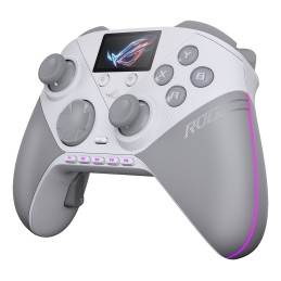 ASUS ROG Raikiri II Pro Bianco Bluetooth RF USB Gamepad Analogico Digitale PC