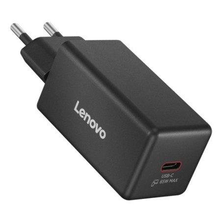 Lenovo G0A665WBEU cargador de dispositivo móvil Universal Negro Corriente alterna Carga rápida Interior