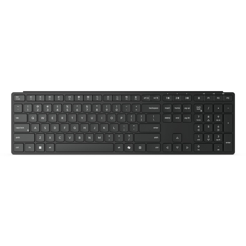 Lenovo 4Y41S04673 clavier maison bureau RF sans fil + Bluetooth Allemand Noir