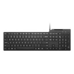 Lenovo 4Y41U13323 keyboard Office USB German Black