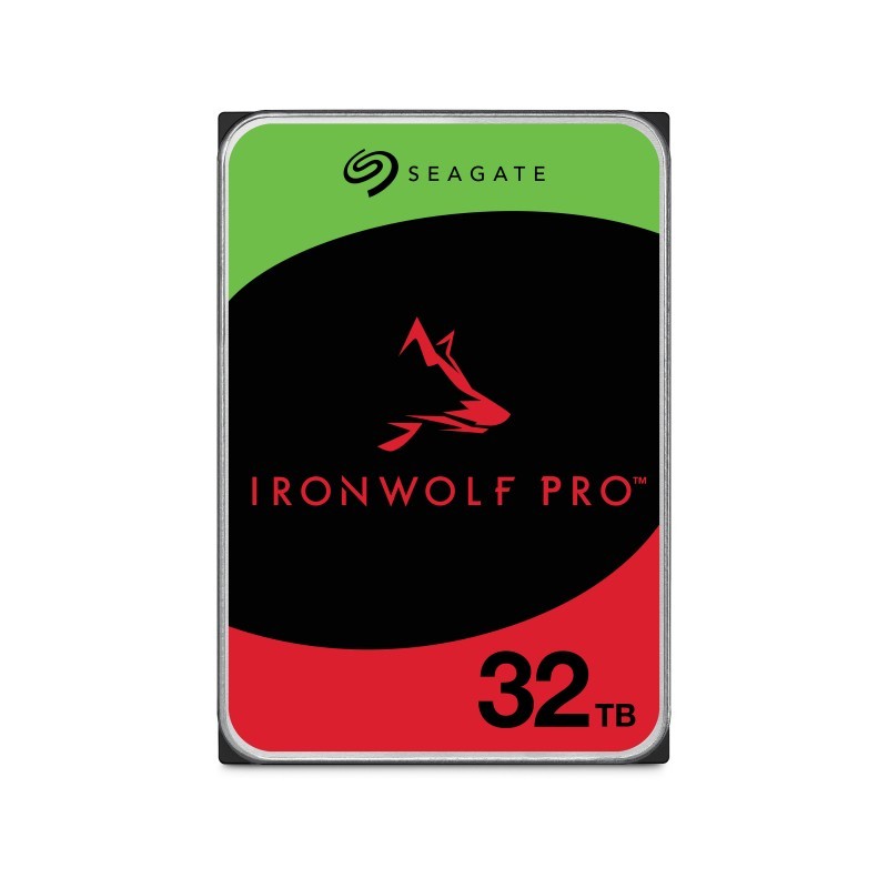 Seagate IronWolf Pro ST32000NT000 disco duro interno 32 TB 7200 RPM 3.5" Serial ATA III