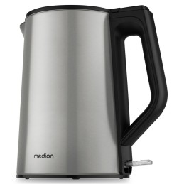 MEDION MD12105 bouilloire 1,5 L 2200 W Acier inoxydable
