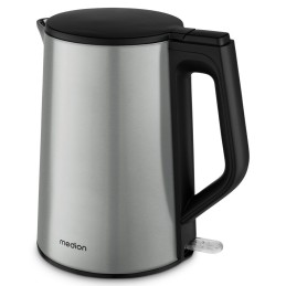 MEDION MD12105 electric kettle 1.5 L 2200 W Stainless steel