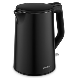 MEDION MD12105 electric kettle 1.5 L 2200 W Black