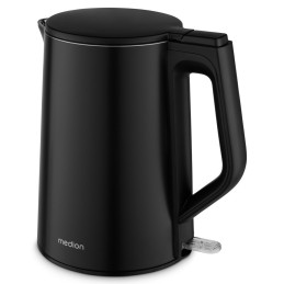 MEDION MD12105 tetera eléctrica 1,5 L 2200 W Negro