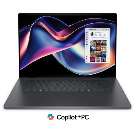 DELL XPS DA16260 Copilot+ PC Intel Core Ultra X7 358H Laptop 16" Touchscreen 3.2K 32 GB LPDDR5x-SDRAM 1 TB SSD Wi-Fi 7
