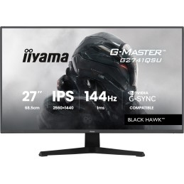 iiyama G-MASTER G2741QSU-B1 computer monitor 27" 2560 x 1440 pixels 4K Ultra HD QLED Black