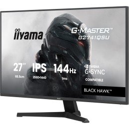 iiyama G-MASTER G2741QSU-B1 Computerbildschirm 68,6 cm (27") 2560 x 1440 Pixel 4K Ultra HD QLED Schwarz