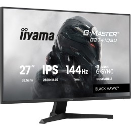 iiyama G-MASTER G2741QSU-B1 Computerbildschirm 68,6 cm (27") 2560 x 1440 Pixel 4K Ultra HD QLED Schwarz