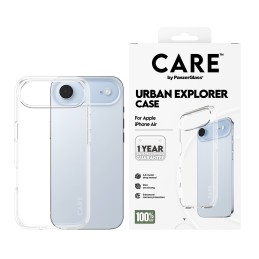 PanzerGlass CARE™ by ® Urban Explorer Case Transparent iPhone Air funda para teléfono móvil Transparente