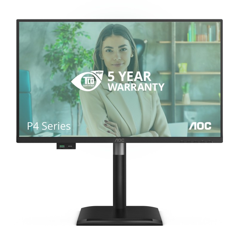 AOC 24P4U computer monitor 23.8" 1920 x 1080 pixels Full HD Black