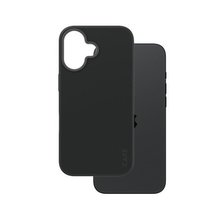 PanzerGlass CARE™ by ® Case Black w. MagSafe iPhone 16 funda para teléfono móvil Negro