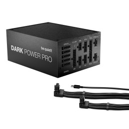 be quiet! Dark Power Pro 14 IO unité d'alimentation d'énergie 1600 W 20+4 pin ATX ATX Noir
