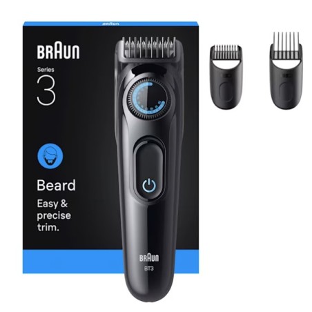 Braun BT3520 beard trimmer Battery 40 0.787" (2 cm) Black, Blue