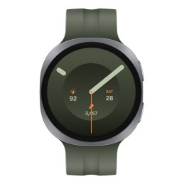 Samsung Galaxy Watch9 1.5" AMOLED 44 mm Digital 480 x 480 pixels Touchscreen Silver Wi-Fi GPS (satellite)