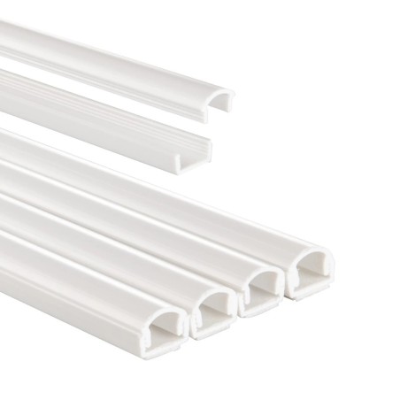 Hama 00220980 organizador de cables Universal Panel guíacables Blanco 4 pieza(s)