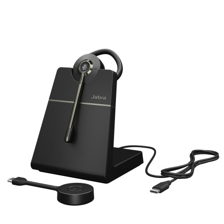 Jabra Engage 55 SE Headset Wireless Ear-hook Car Home office Black
