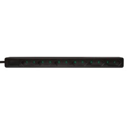 LogiLink LPS231B multiprise 1,5 m 6 sortie(s) CA Intérieure Noir