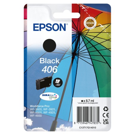 Epson Inchiostri DURABrite Ultra Ombrello confezione singola nero 406