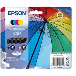Epson Multipack cartouches d’encre DURABrite Ultra 4 couleurs 406