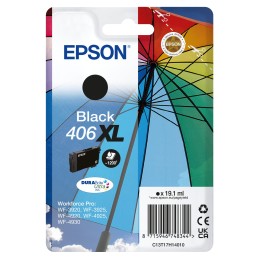 Epson Pack individual de tinta DURABrite Ultra negro 406XL Paraguas