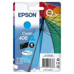 Epson Pack individual de tinta DURABrite Ultra cian 406XL Paraguas