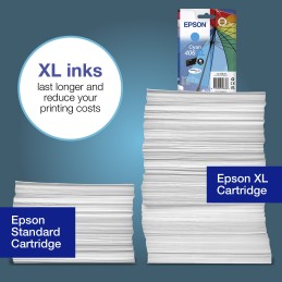 Epson Pack individual de tinta DURABrite Ultra cian 406XL Paraguas