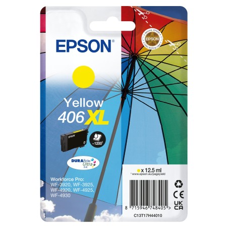 Epson Cartouche d’encre jaune DURABrite Ultra 406XL Parapluie