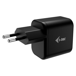 i-tec CHARGER-GAN65W mobile device charger Universal Black AC Fast charging Indoor