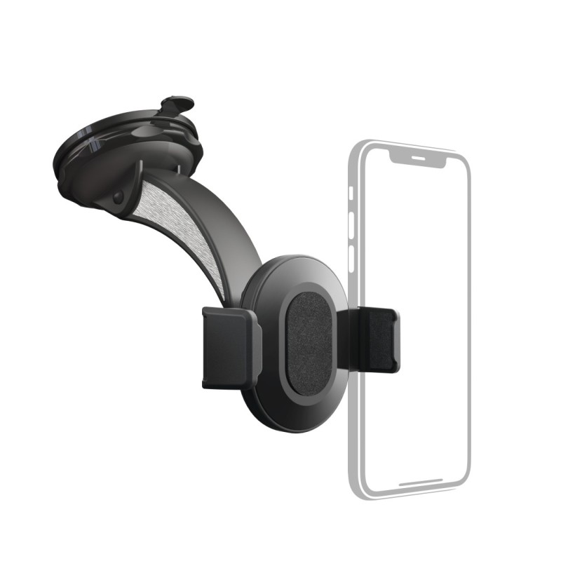 Hama Move Passive Halterung Handy Smartphone Schwarz