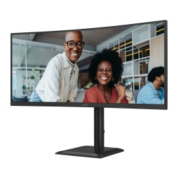 AOC CU34E4C Computerbildschirm 86,4 cm (34") 3440 x 1440 Pixel UltraWide Quad HD LED Schwarz