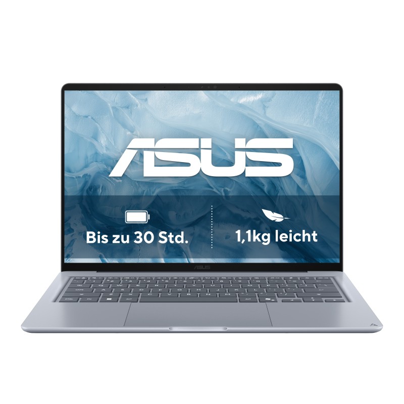 ASUS Zenbook 14 UX3480QA-SF003W Copilot+ PC Snapdragon X1-26-100 Ordinateur portable 35,6 cm (14") WUXGA 16 Go LPDDR5x-SDRAM