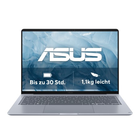 ASUS Zenbook 14 UX3480QA-SF003W Copilot+ PC Snapdragon X1-26-100 Laptop 14" WUXGA 16 GB LPDDR5x-SDRAM 512 GB SSD Wi-Fi 6E