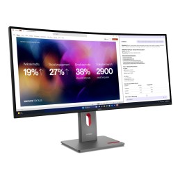 Lenovo ThinkVision P40WD-40 computer monitor 39.7" 5120 x 2160 pixels LCD Black