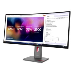 Lenovo ThinkVision P40WD-40 computer monitor 39.7" 5120 x 2160 pixels LCD Black