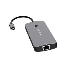 Verbatim CMH-09 USB tipo-C 10000 Mbit s Argento