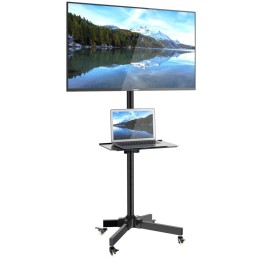 Techly ICA-TR21 support pour téléviseur 139,7 cm (55") Noir