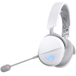 ASUS ROG Pelta Kopfhörer Verkabelt & Kabellos Kopfband Gaming USB Typ-C Bluetooth Weiß