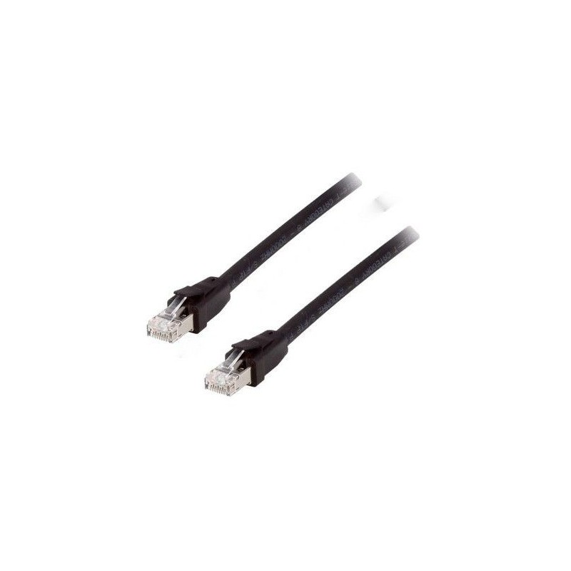 Equip Cat 8.1 S FTP Patchkabel, 5.0m, Schwarz