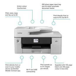 Brother MFC-J6760DW multifunction printer Inkjet A3 1200 x 4800 DPI 31 ppm Wi-Fi