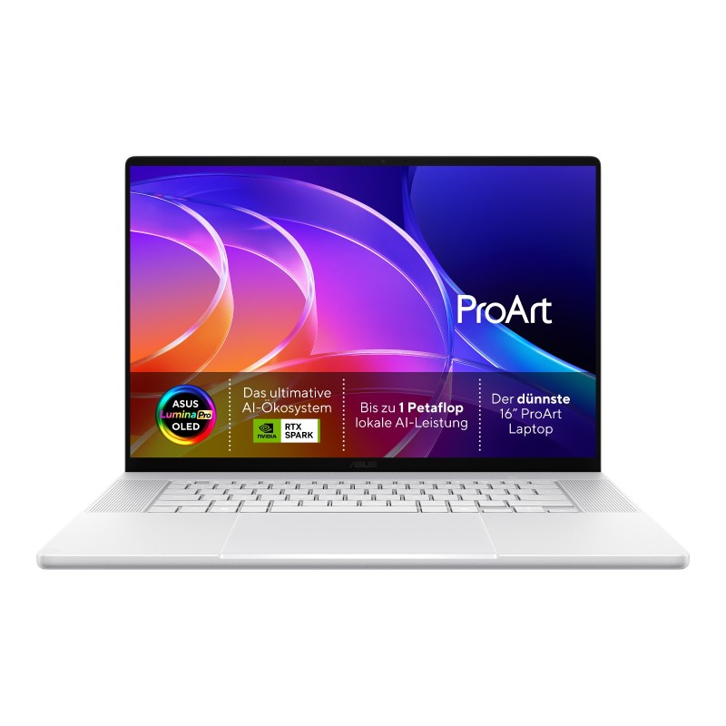 ASUS ProArt P16 H7607BA-SE400X NVIDIA RTX Spark N1X Portátil 40,6 cm (16") Pantalla táctil WQUXGA 64 GB LPDDR5x-SDRAM 1 TB SSD