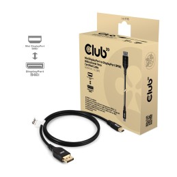 CLUB3D CAC-1116 DisplayPort cable 39.4" (1 m) Mini DisplayPort Black