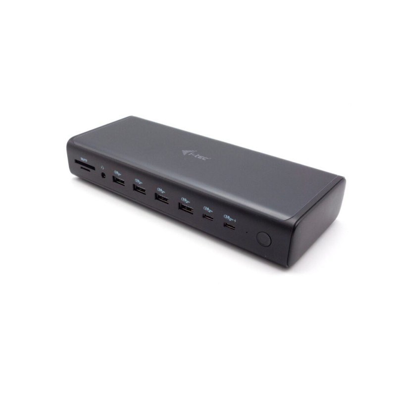i-tec CA6MONITORDOCKPD laptop dock port replicator Wired USB 3.2 Gen 1 (3.1 Gen 1) Type-C Black