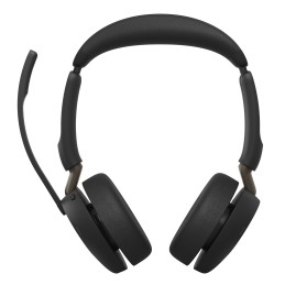 Jabra Evolve3 65 Headset Wireless Head-band Office Call center USB Type-C Bluetooth Black